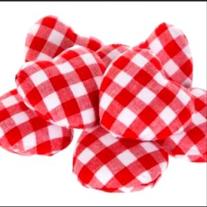 "NWT" Valentine's Day Checkered Buffalo Heart's,